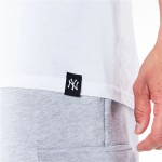 Tricou cu Mânecă Scurtă Bărbați New Era MLB FOOD GRPHC OS New York Yankees Alb