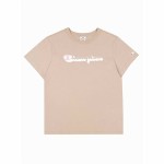 Tricou Sport cu Mânecă Scurtă Champion Alb cald