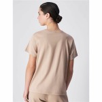 Tricou Sport cu Mânecă Scurtă Champion Alb cald