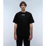 Tricou cu Mânecă Scurtă Bărbați Napapijri S-Premium Ss Negru