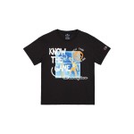 Tricou Sport cu Mânecă Scurtă Champion Negru