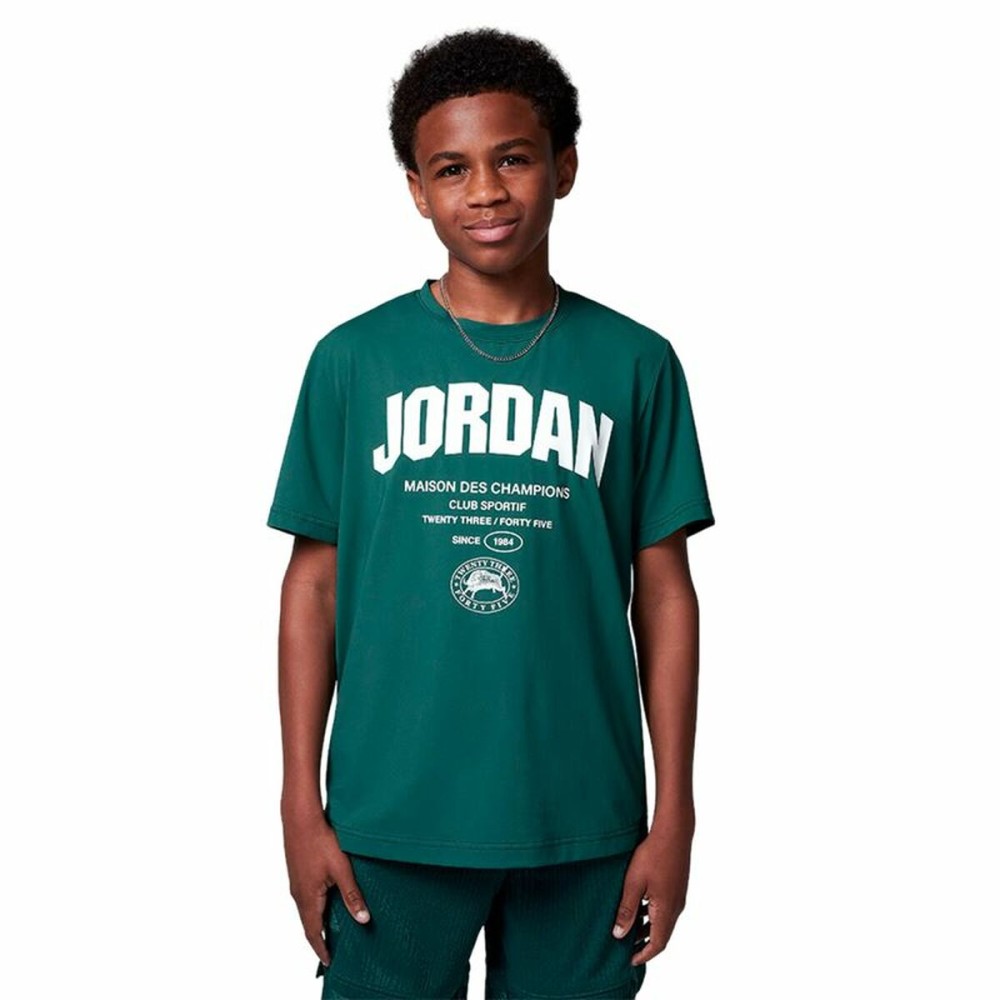 Tricou cu Mânecă Scurtă pentru Copii Jordan Jdb Des Champions