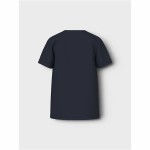 Tricou cu Mânecă Scurtă pentru Copii Name It mjyg Nba Box Ous Bleumarin