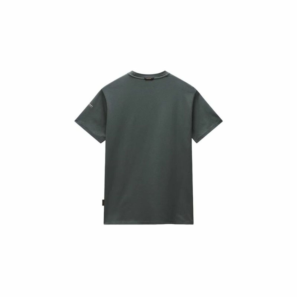 Tricou cu Mânecă Scurtă Bărbați Napapijri S-Badge Ss