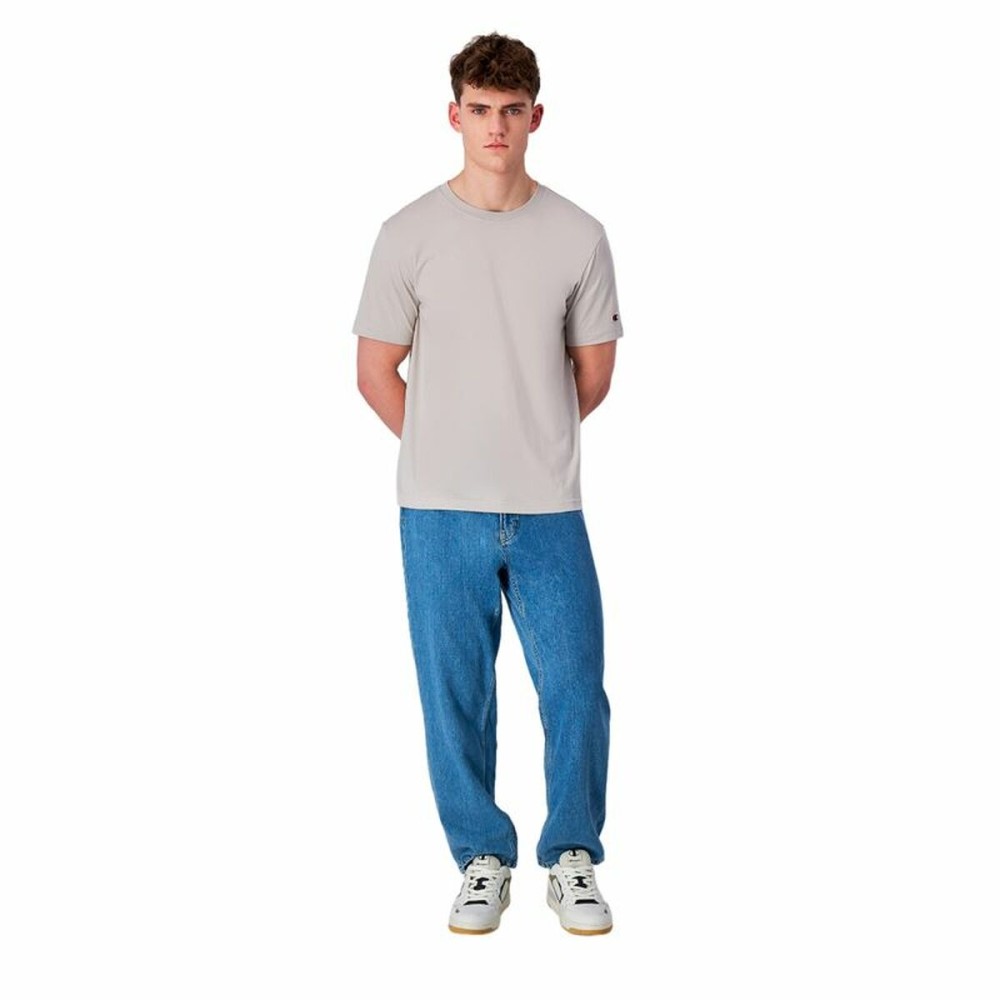 Tricou cu Mânecă Scurtă Bărbați Champion Negru 2 Unități