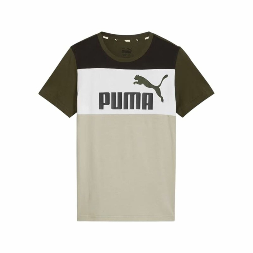 Tricou cu Mânecă Scurtă pentru Copii Puma Ess Block