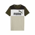Tricou cu Mânecă Scurtă pentru Copii Puma Ess Block