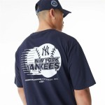 Tricou cu Mânecă Scurtă Bărbați New Era BASEBALL GRPHIC OS New York Yankees