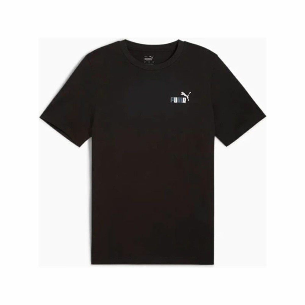 Tricou cu Mânecă Scurtă Bărbați Puma Graphics Puma Sports Club Negru