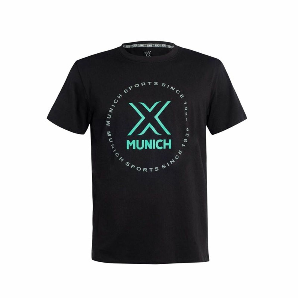 Tricou Sport cu Mânecă Scurtă Munich Negru
