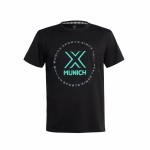 Tricou Sport cu Mânecă Scurtă Munich Negru