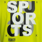 Tricou Sport cu Mânecă Scurtă Munich Galben