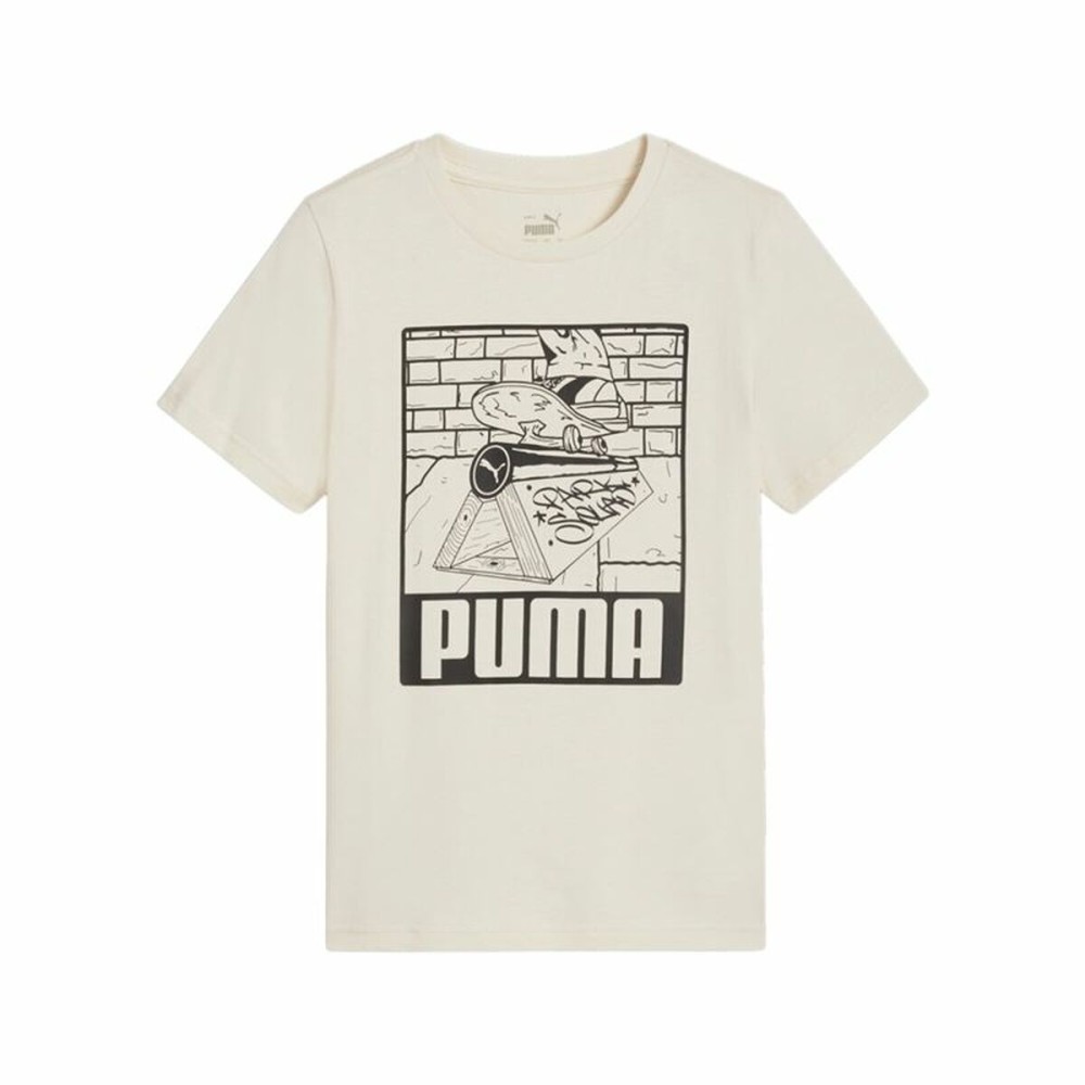 Tricou cu Mânecă Scurtă pentru Copii Puma Essentials+ Mid 90S Graphic