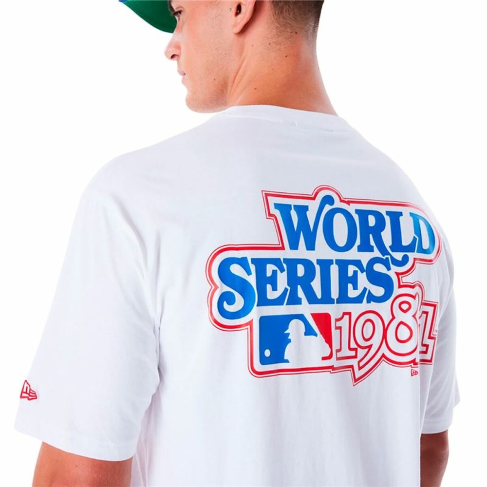 Tricou cu Mânecă Scurtă Bărbați New Era MLB WORLD SERIES OS LA Dodgers Hombre