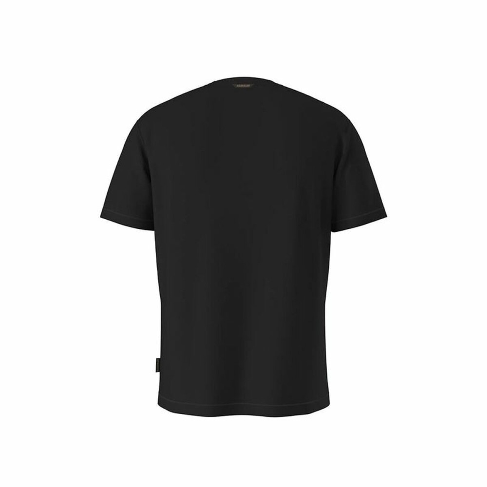 Tricou cu Mânecă Scurtă Bărbați Napapijri S-Rollin Ss Negru