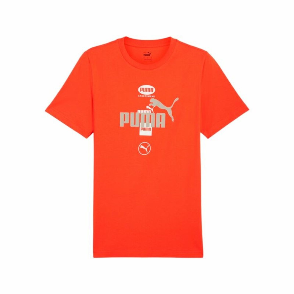 Tricou cu Mânecă Scurtă Bărbați Puma Puma Power Graphic