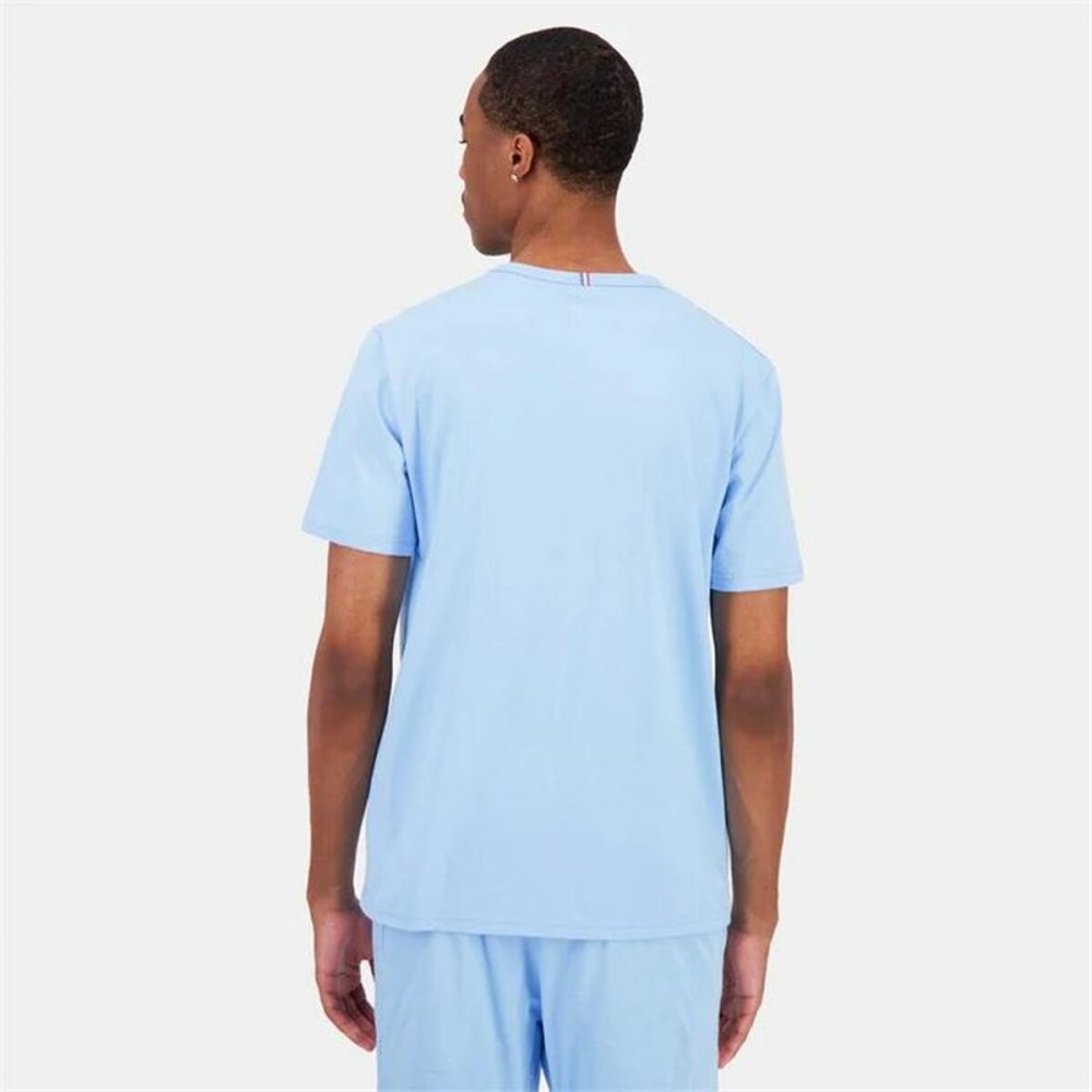 Tricou cu Mânecă Scurtă Bărbați Le coq sportif Monochrome N°3 Acvamarin