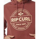 Hanorac cu Glugă Bărbați Rip Curl Stapler Hood Maro