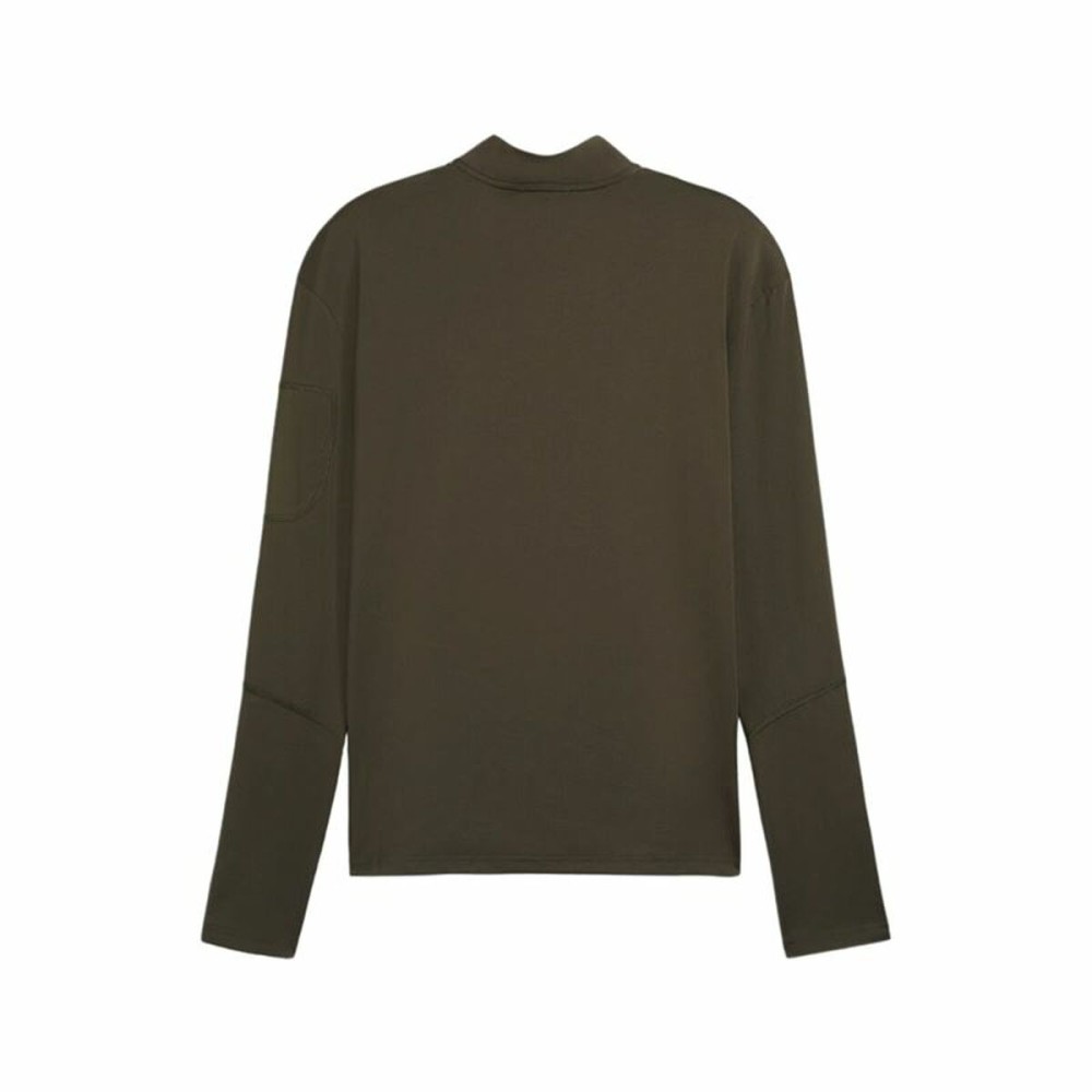 Hanorac fără Glugă Bărbați Puma Flex 1/4 Zip Verde inchis