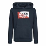 Hanorac cu Glugă Bărbați Jack & Jones Jjnolan Negru