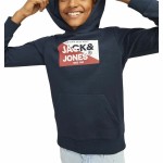 Hanorac cu Glugă Bărbați Jack & Jones Jjnolan Negru
