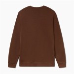 Hanorac fără Glugă Bărbați Puma Essentials+ Graphic Crew Fl Hombre Maro