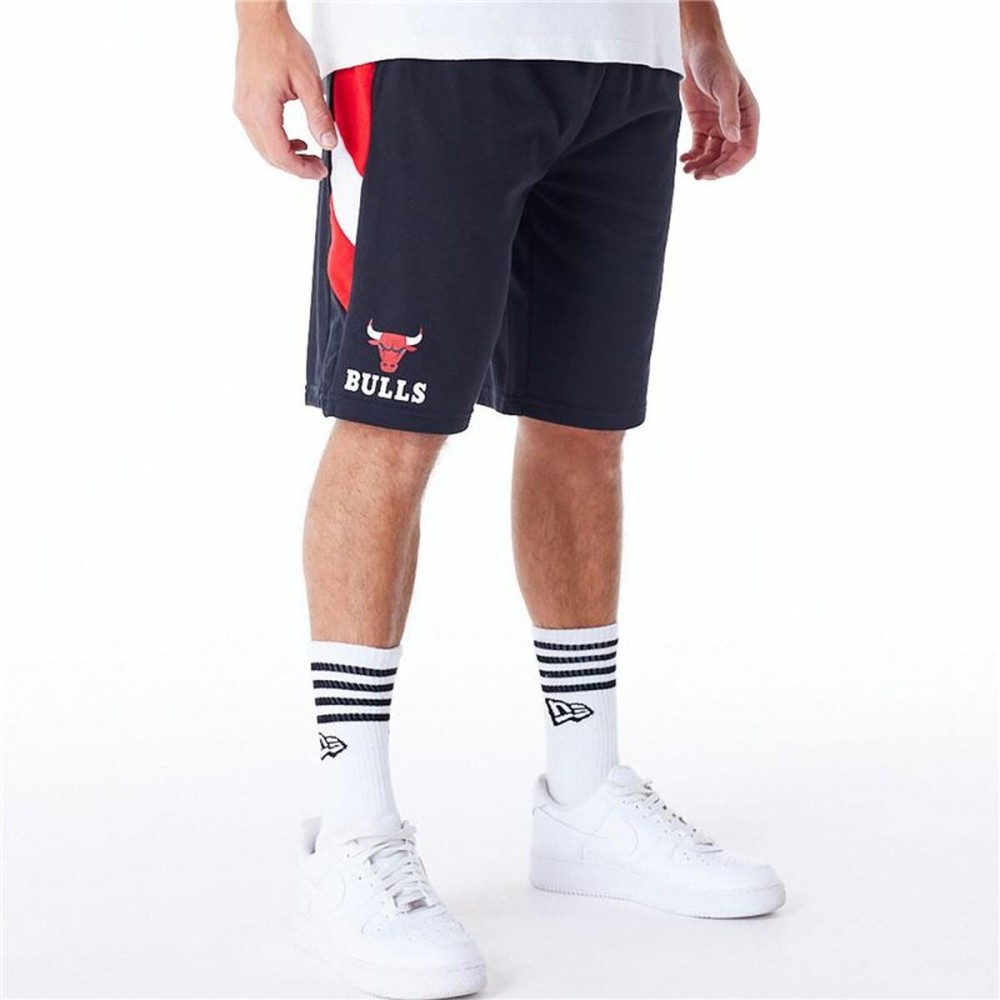 Pantalon Scurt Sport New Era NBA Chicago Bulls Negru