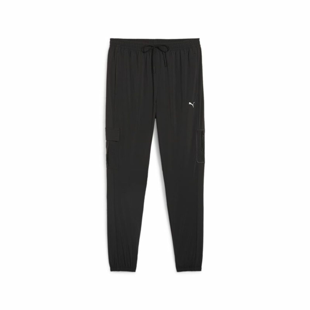 Pantalon de Trening pentru Adulți Puma Flex Woven Cargo Negru Bărbați