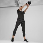 Pantalon de Trening pentru Adulți Puma Flex Woven Cargo Negru Bărbați