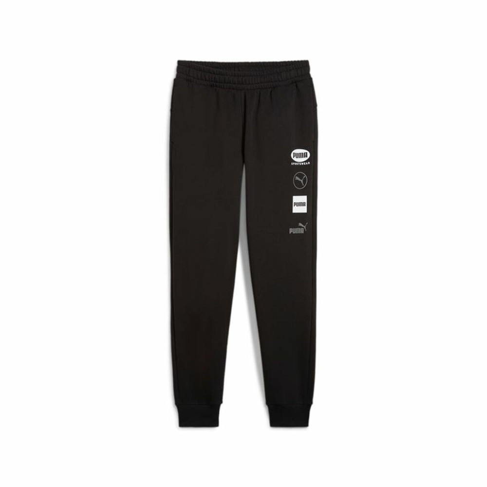 Pantalon de Trening pentru Adulți Puma Power Graphic Negru Bărbați