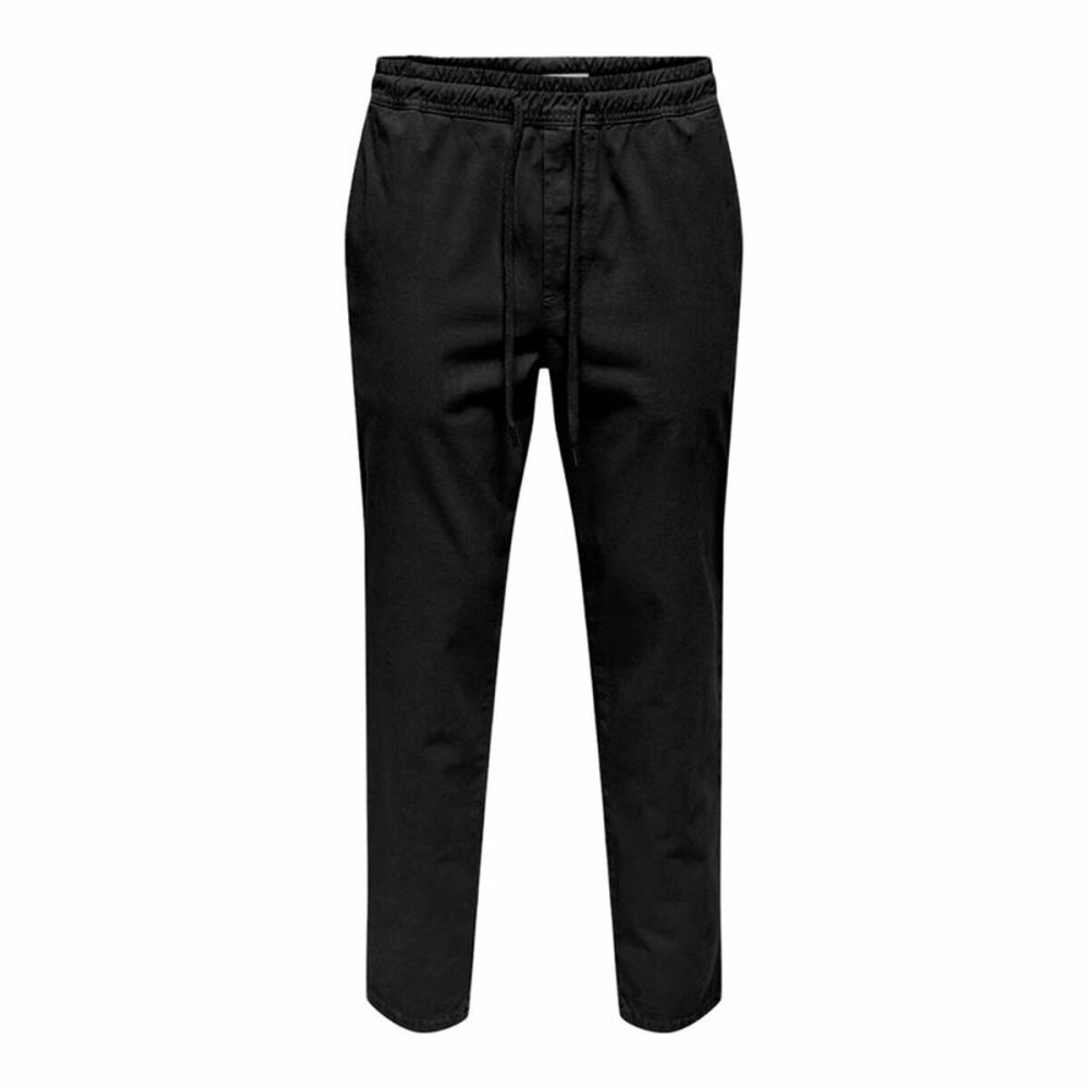 Pantalon de Trening pentru Adulți Only & Sons Onslinus Taper 0183 Negru Bărbați