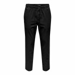 Pantalon de Trening pentru Adulți Only & Sons Onslinus Taper 0183 Negru Bărbați