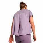 Tricou cu Mânecă Scurtă Femei Puma Cloudspun Mix Lavandă