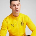 Jachetă Sport de Bărbați Puma Borussia Dortmund Galben