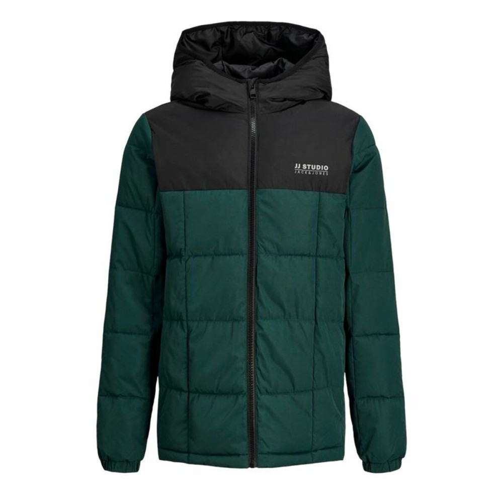 Vestă Infantil Jack & Jones Jjben Square Hood Jacket Jnr Măslină
