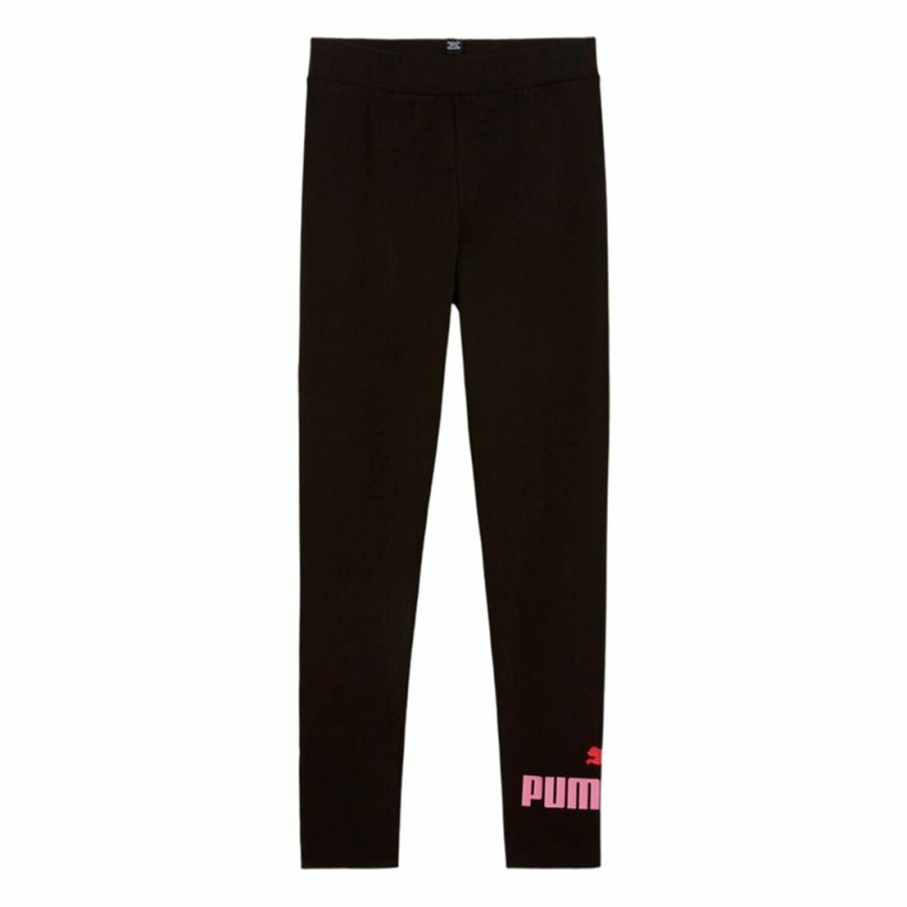 Colanți Sport pentru Copii Puma Essentials Logo G Negru