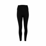 Colanți Sport de Damă Black Limba Capri Rocket Negru