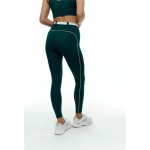 Colanți Sport de Damă Black Limba Streetflex Verde