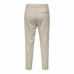 Pantalon de Trening pentru Adulți Only & Sons Onslinus Crop Tap 0192 Bej Bărbați