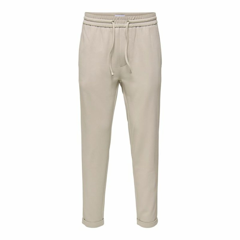 Pantalon de Trening pentru Adulți Only & Sons Onslinus Crop Tap 0192 Bej Bărbați