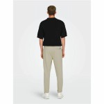 Pantalon de Trening pentru Adulți Only & Sons Onslinus Crop Tap 0192 Bej Bărbați