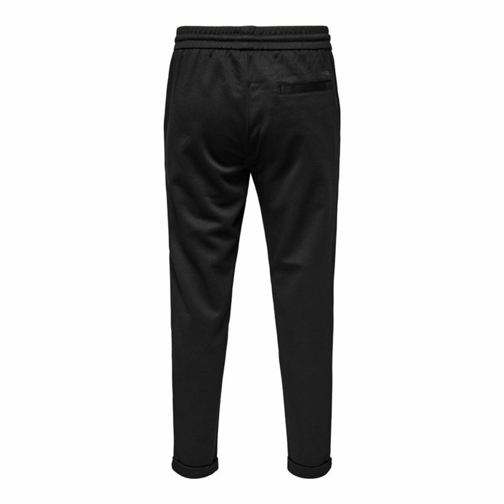 Pantalon de Trening pentru Adulți Only & Sons Onslinus Crop Tap 0192 Negru Bărbați