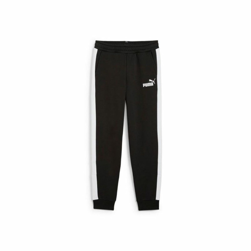Pantalon de Trening pentru Copii Puma Ess Block Negru