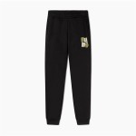 Pantalon de Trening pentru Copii Puma Essentials+ Graphic Negru
