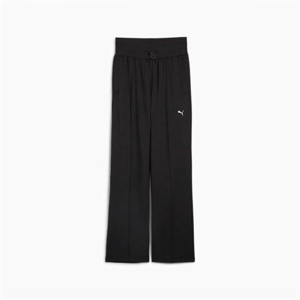 Pantaloni lungi de sport Puma Cloudspun Hw Wide Negru Femeie