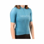 Tricou de ciclism Hemon Basic Albastru