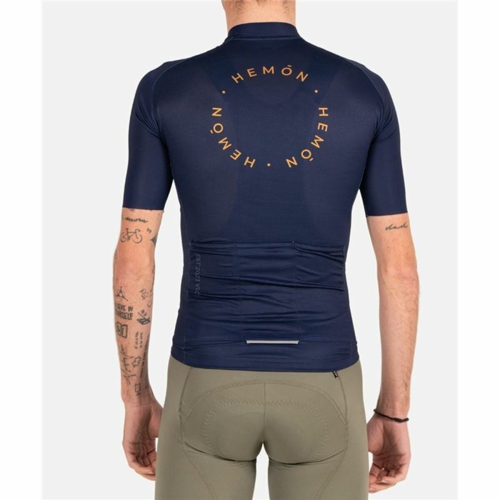 Tricou de ciclism Hemon Pro Gaia Albastru