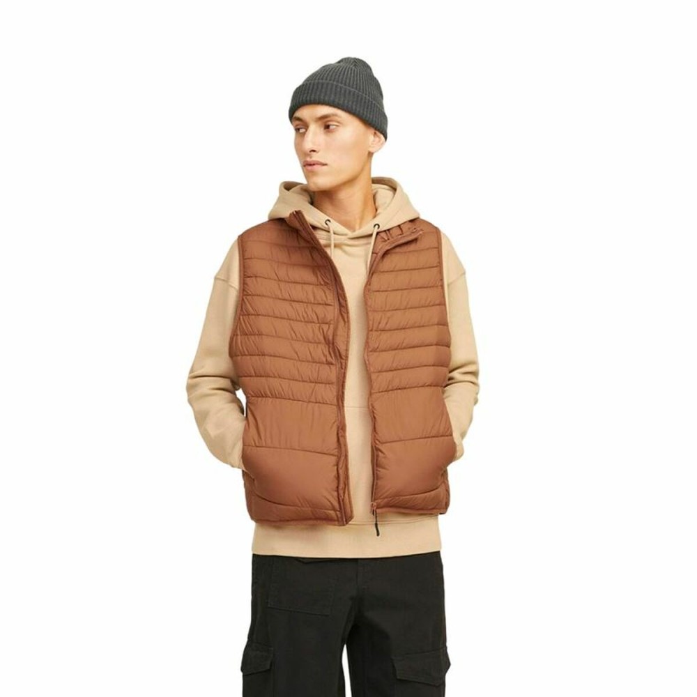 Vestă Sport de Bărbați Jack & Jones Jjben Square Mocha Bisque