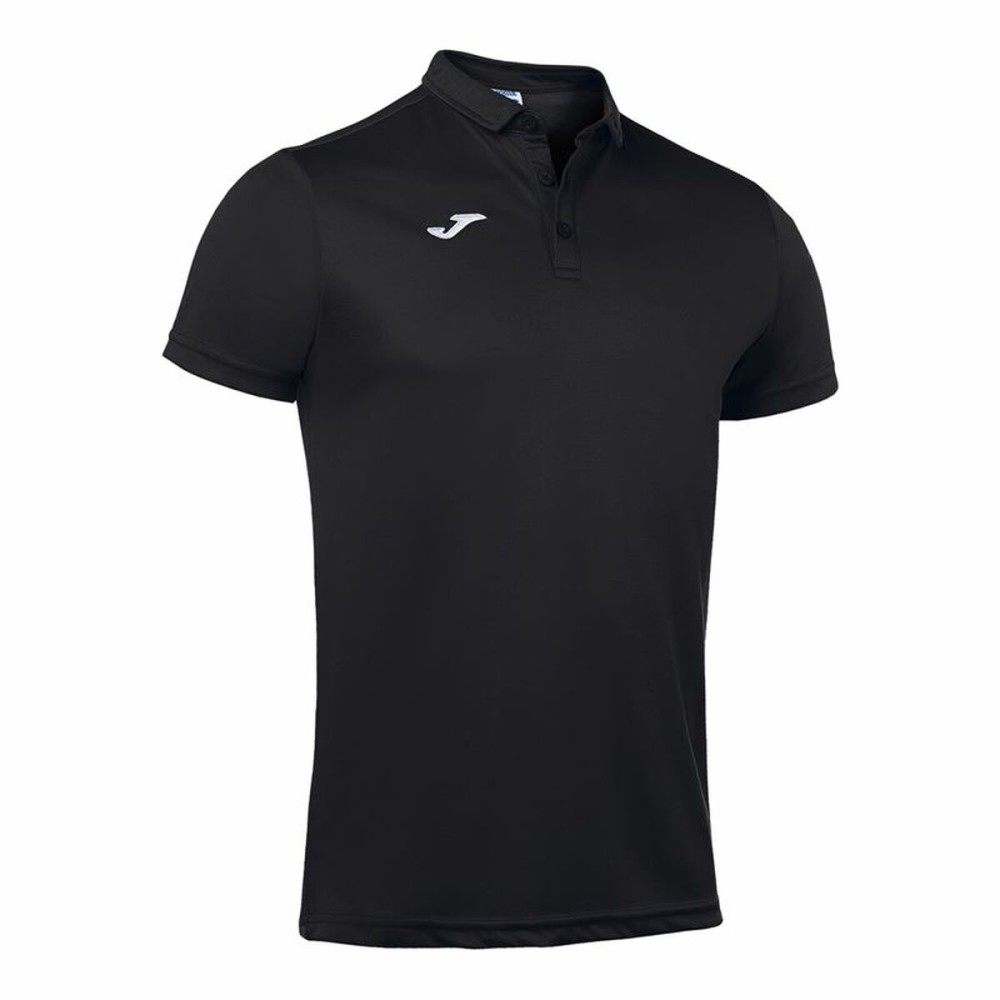Tricou Polo cu Mânecă Scurtă Bărbați Joma Sport Hobby  Negru