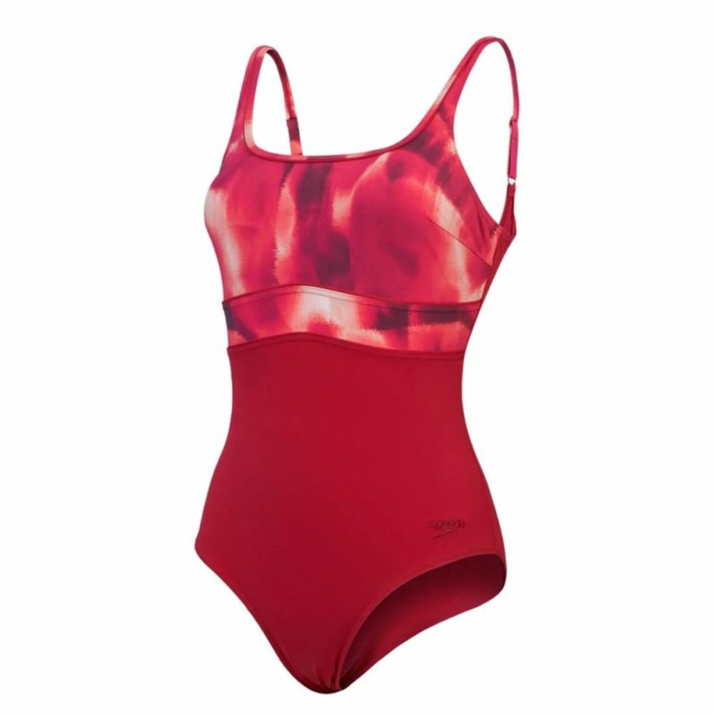 Costum de Baie Femei Speedo Shaping Contour Roșu